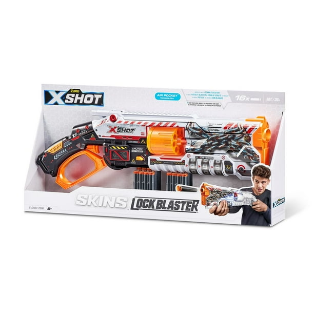 X-Shot Skins Lock Blaster (16 Darts) - Walmart.ca