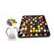 thumbnail image 3 of Juego de mesa con cuentas,Juego de mesa creativo con cuentas,juguete de eliminación colorido,Divertido juego de cuentas con tablero de clavijas Montessori,juguete para niños,Juego de 80 piezas, 3 of 10