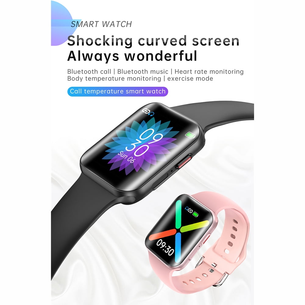 T68 Smart Watch Bluetooth Call Sleep Blodd Pressure Monitor Heart Rate  Monitor Remote Control Smartwatch | Walmart Canada