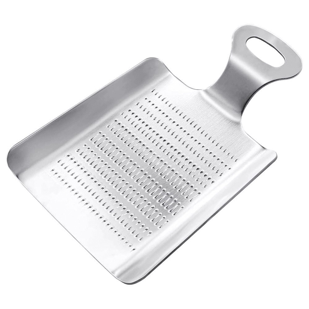 Ginger Grater,Stainless Steel Shovelshaped Food Grater for Ginger, for Garlic, Fruits and Root
