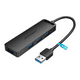 thumbnail image 1 of Adaptador USB 3.0 Hub 4 en 1 VENTION 15 cm SuperSpeed habilitado corriente externa mico USB (5V-2A), 1 of 6