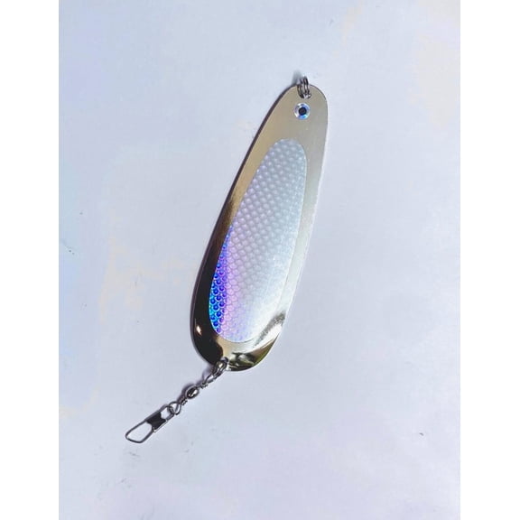 Kokanee Dodger: SILVER PRISM / nickel