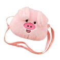 thumbnail image 4 of Linda bolsa de cuerpo cruzado en forma de animal para niños adultos para la fiesta de la calle comercial de regalos Cerdito, 4 of 8