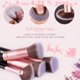 thumbnail image 4 of Kit de Brochas de Maquillaje Bestope Premium Sintética 16 Piezas Oro Rosa, 4 of 9