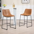 thumbnail image 2 of Set of 2 Bernardo Beige Washed Woven Fabric Dining Chair with Natural Wood Legs, 2 of 7