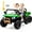 Green, variant on 2 Seater 4WD Ride on Car for Kids with Remote Control, 24V Ride on Dump Truck(Green)