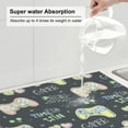 thumbnail image 6 of Balery Design Name Drying Mat For Kitchen Counter, 18x24 Inch Summer Ultra Absorbent Home Dish Drainer Mats Plate Holder, 6 of 9