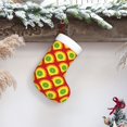 thumbnail image 6 of Fuzoiu Music Colors Print Christmas Stockings, Party Supplies & Kids Gifts,Big Xmas Stockings Decoration for Family Decorations Hanging Ornament for Xmas Holiday Party, 6 of 7