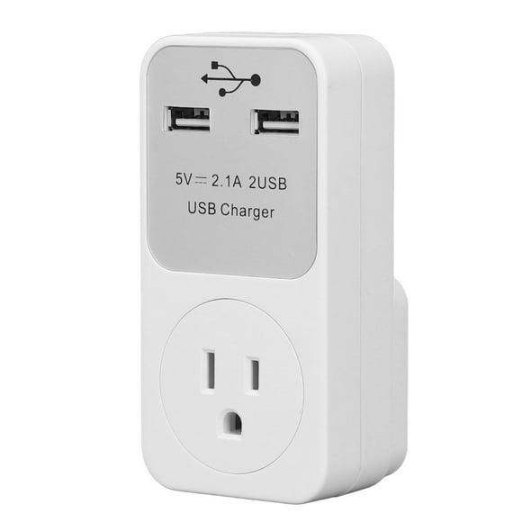 Charging Socket Converter, Energy Saving Travel Plug Converter US Plug 120V for Daily Life and Trip