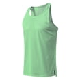 thumbnail image 4 of Mens Athletic Tank Top Sleeveless Crew Neck Mesh Breathable Muslce T-Shirt Workout Sport Tee Fathers Gift, 4 of 8