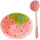 thumbnail image 1 of 1 set Tray Oatmeal Bowl Dish Snack of Prep Cream Cute Rice Party Fruit Noodle Shaped Pasta Salad Ice for Nuts Household Food Pink Shape Decorative Sou, 1 of 5