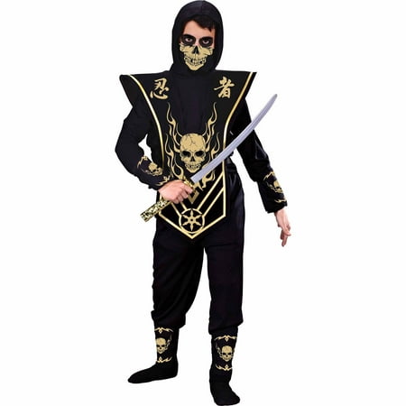 Fun World Skull Lord Ninja Child Halloween Costume