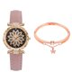thumbnail image 1 of Conjunto de relojes para mujer S Tarry Sky Reloj de pulsera para mujer Casual Leather Sports Q Uart Wmkox8yii gfajkfgbkjabf1981, 1 of 1
