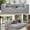 Gray, variant on BELHOME 5-in-1 Convertible Sofa Bed, 78.8" Sleeper Sofa Boneless Couch with Side Pockets, Folding Floor Sofa Compression Sofa for Living Rooms No Assembly Required