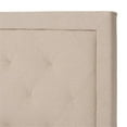 thumbnail image 3 of Baxton Studio Paris Modern And Contemporary Upholstered Tufting Platform Bed-Color:Beige, 3 of 6