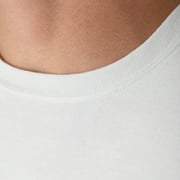 Hanes Mens Cotton Stretch Undershirt Pack, Moisture-Wicking, 6-Pack