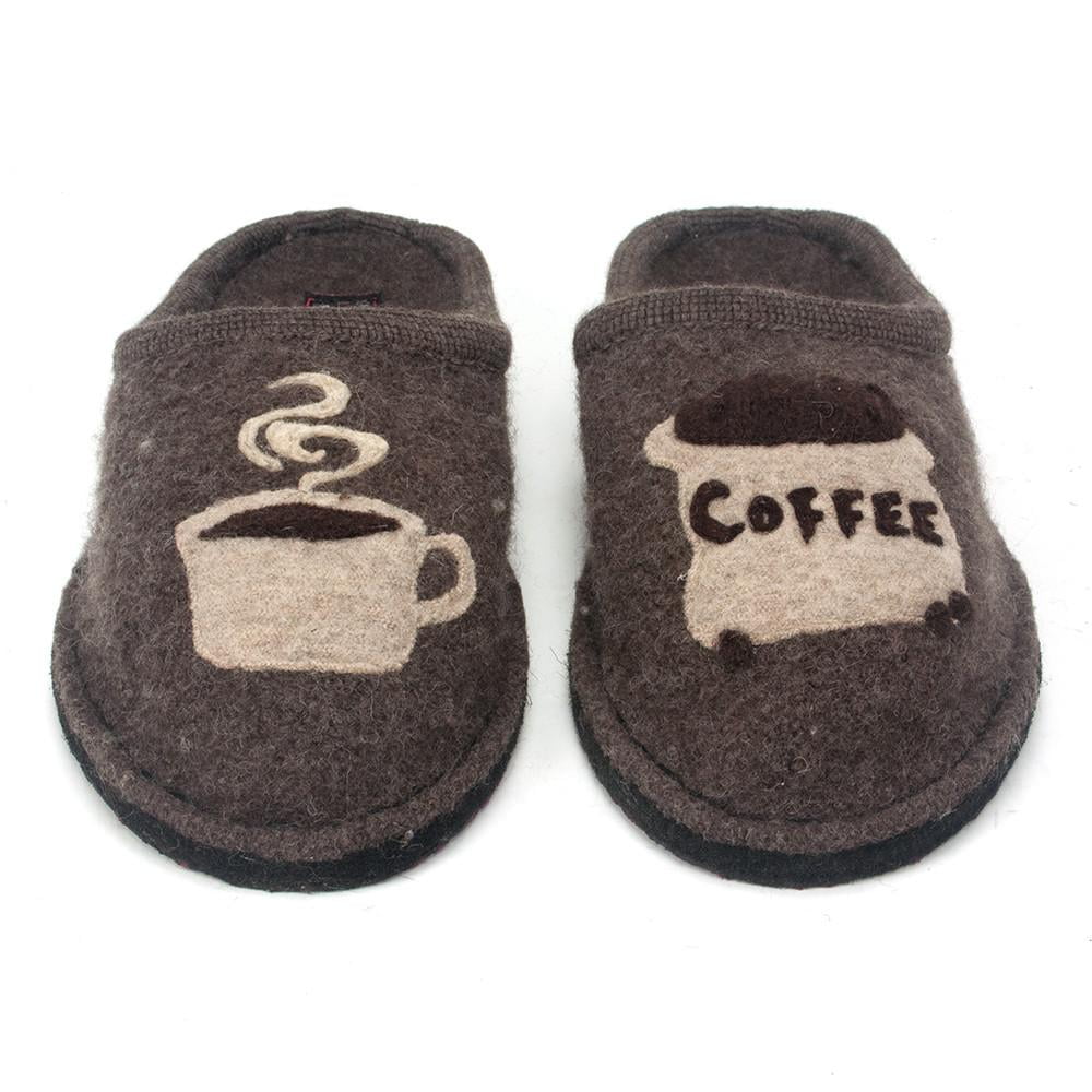 haflinger coffee slippers