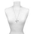 thumbnail image 3 of Delight Jewelry Silvertone Bee on White Flower Always My Mother Bar Zoe Necklace, 3 of 4
