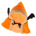 thumbnail image 4 of Halloween Navidad Mascota con capucha Capa Festival Disfraces de cosplay Black Gloria Capa de capa del gato del animal doméstico, 4 of 9