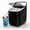 Black, variant on Compact Portable Ice Maker - 26Lbs/24H Ice Production (6-8 Mins) with Self-Cleaning Function, Quiet & Handle - Ideal for , Kitchen, Camping, RV (Red)