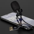 thumbnail image 1 of NARABB Lavalier Type Wired Mobile Phone Microphone USB interface / Type-C interface, 1 of 2