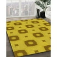 thumbnail image 2 of Ahgly Company Indoor Round Patterned Dark Bisque Brown Area Rugs, 7' Round, 2 of 6