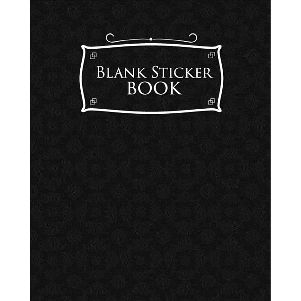 Blank Sticker Book Blank Sticker Book Album, Sticker Books For Girls 4