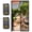Black - 2 pack, variant on Flux Phenom Magnetic Screen Door, Hands-Free Sliding Mesh Door Net 38 x 82"