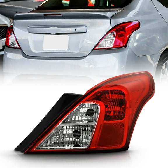 For 2012-2019 Nissan Versa 4-Door Sedan Rear Tail Light Brake Lamp - Passenger