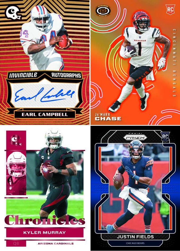 2021 Panini Chronicles Football Blaster Box