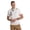 Vanilla Prep, variant on Men's Slim Fit Peached Jersey Polo Shirt with Applique, Vanilla Prep, Large