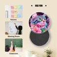 thumbnail image 5 of Glass Refrigerator Magnet 6Pcs Magnetic Fridge Sticker,Decor for Kitchen,Whiteboard,Cabinet,Cat With Iridescent Fur And Flowers, 5 of 5
