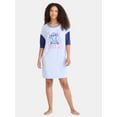 thumbnail image 4 of Disney Stitch Women's Sleep Shirt, Sizes XS-3X, 4 of 5