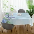 thumbnail image 5 of SKYSONIC 60"x108" Square Tablecloth with Flower Background-3 Prints, Anti-Wrinkle and Smooth Table Cloth for Kitchen/Home Party Decoration, 5 of 7