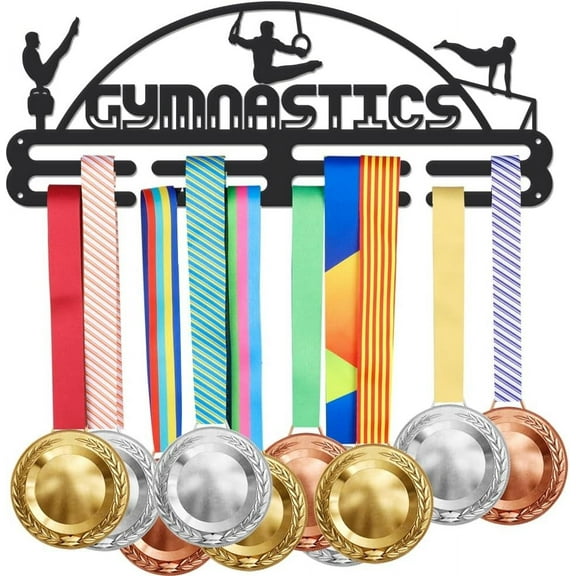 DIY Medal Hanger Display Holder Sports Medals Display Rack Wall Mount Iron Ribbon Hook Hanger Decor Awards Holder Storage Rack for Medal Display for Athletes and Kids DIY