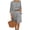 Grey, variant on Joernso 1 Set Blazer Half Shorts Solid Color Single Breasted Summer Loose-fitting Buttons Outfit for Office