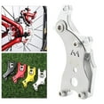 thumbnail image 2 of Bikes Disc Brake Adapter Road Bicycle Rack Bike Disc Disc Brake Converter Parts Silver, 2 of 9