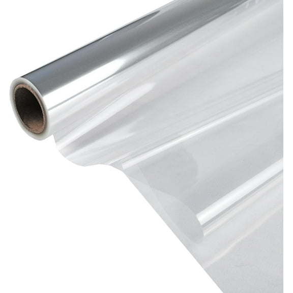 EcoQuality Party Clear Cellophane Wrap Roll 100x40 Arts & Crafts, Premium Gift Wrapping Roll, Transparent Cellophane for Gifts, Party Favors, Crafts, and Packaging (1)