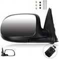 thumbnail image 2 of ECCPP Door Mirror Passenger Right Side Mirror for 1999-2002 Chevy Silverado Suburban Tahoe GMC Sierra Yukon Yukon XL Chrome Power Adjusted Heated Manual Folding Side Mirror, 2 of 5