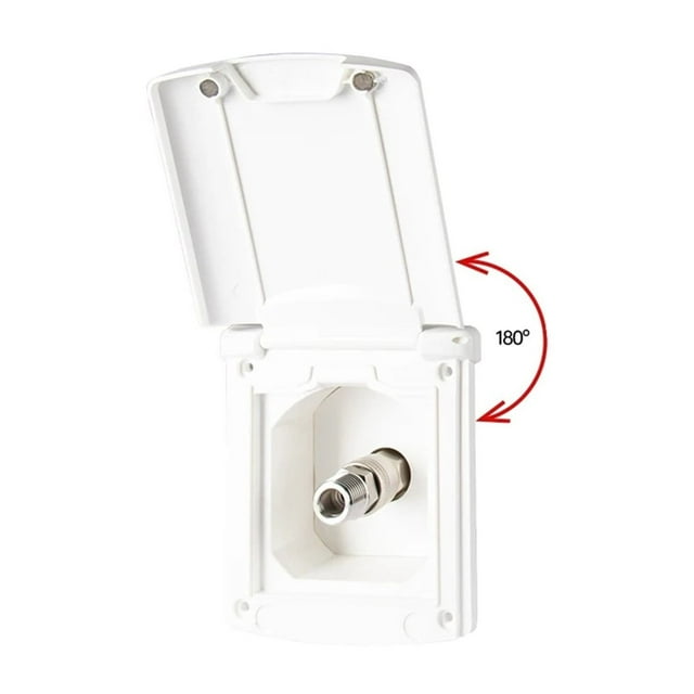 RV Accessories Fresh Water Fill Hatch Inlet Filter Lockable For RV Boat Camper Trailer White Caravan Accessories ,Easy Operate