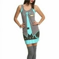thumbnail image 2 of Vocaloid Hatsune Miku Body Hugging Tank Costume Cosplay Dress Juniors, XL, 2 of 2