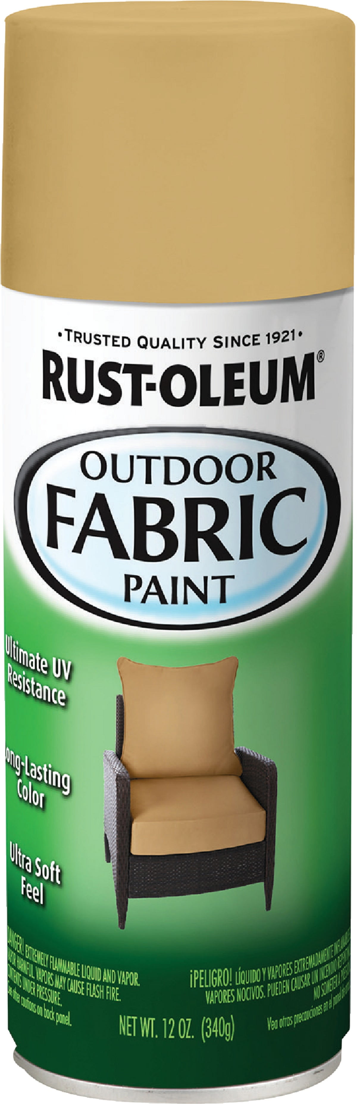 RustOleum RustOleum Outdoor Fabric Spray Paint 12 Oz., Khaki