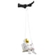 thumbnail image 2 of Pack of 2 Resin Astronaut Ornament Figurines Wall Decor Zulema none, 2 of 8
