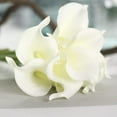thumbnail image 1 of 10pcs Artificial Calla Lily, Real Touch Latex Flowers for Home , Wedding Party Decorations, 1 of 7