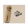 thumbnail image 1 of Striped Clownfish Rubber Stamp for Scrapbooking Crafting Stamping - Mini 1/2 Inch, 1 of 7