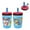 Marshall and Skye, variant on Zak Designs 15oz Marvel Spider-Man Kelso Travel Straw Tumbler Plastic and Silicone with Leak-Proof Straw Valve for Kids, 2pcs Set, Spidey and His Amazing Friends