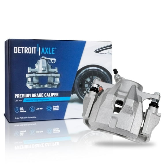 Detroit Axle - Front Right Disc Brake Caliper w/ Bracket Replacement for 2009-2019 Toyota Corolla Matrix Vibe xD