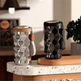 thumbnail image 3 of Stainless Steel Mug Ceramic Liner Thickened Water Cup Green, 3 of 5