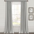 thumbnail image 1 of Par de paneles de cortinas para ventana, decoración exuberante, estilo rústico, 1 of 8
