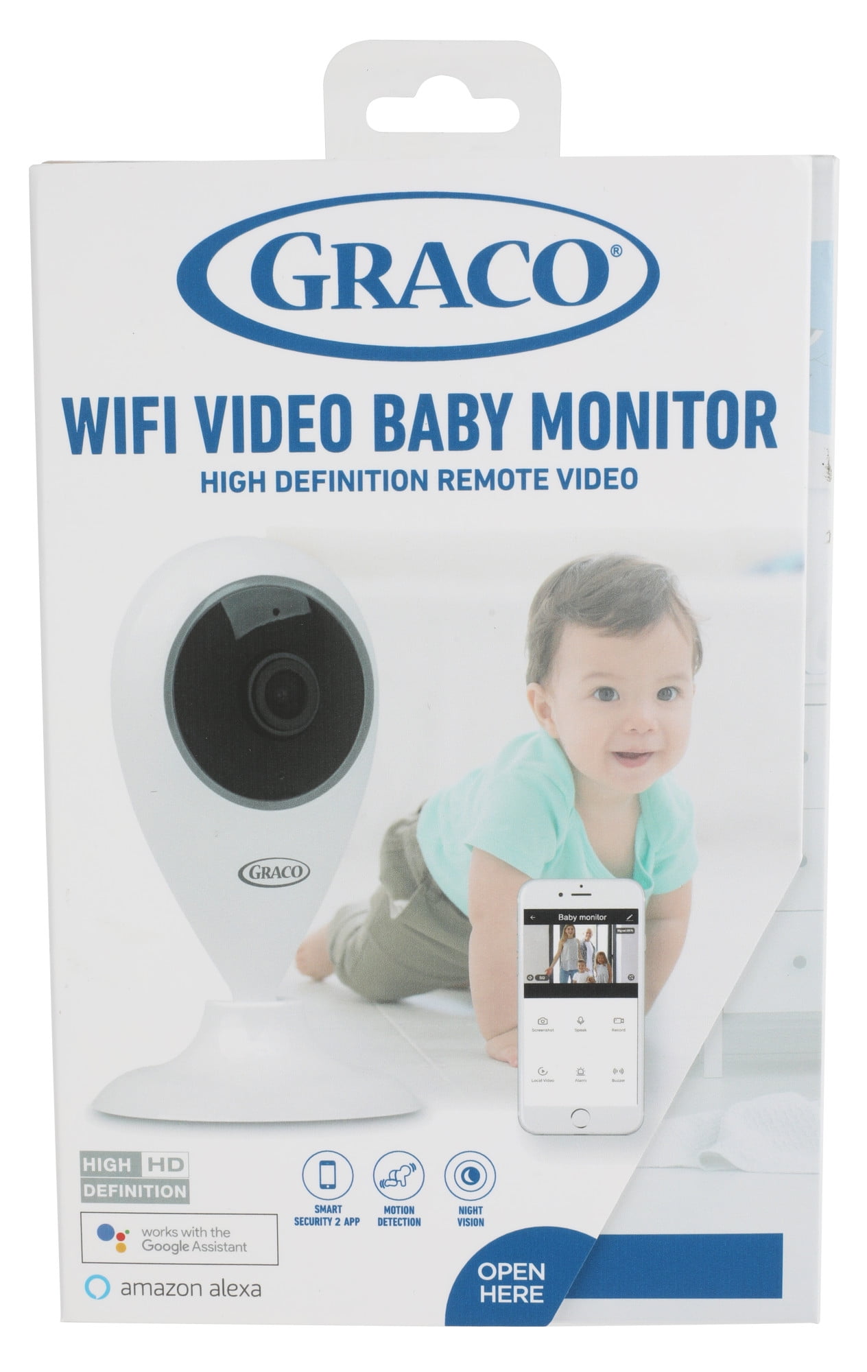 GRACO VIDEO BABY MONITOR CAMERA 4.3' SCREEN BRAND NEW